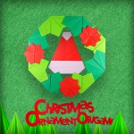 折り紙でクリスマス飾り!!クリスマスリース・ツリーの簡単な折り方・作り方♪
