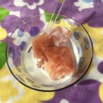 オルビスプチシェイクを凍らせて作ってみました♪